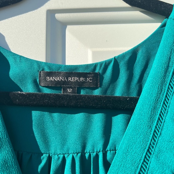 Banana Republic Vibrant Teal Dress - Picture 3 of 3